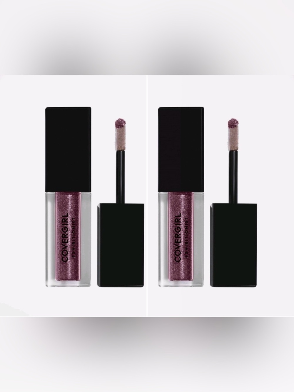 2 Covergirl Exhibitionist Liquid Glitter Eyeshadows - Mirage 007